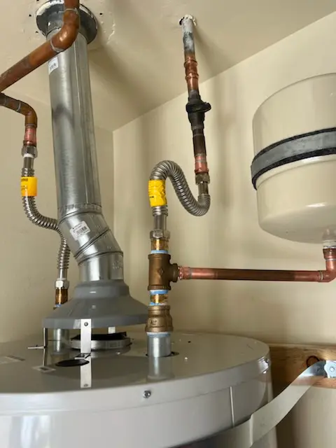 Water heater installation and plumbing repair in Pine Level
